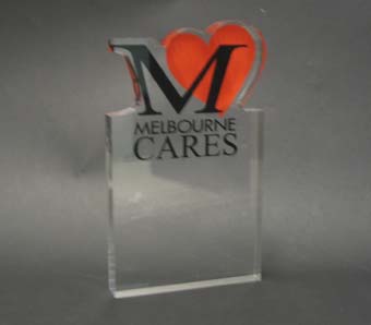 Melbourne Cares Acrylic